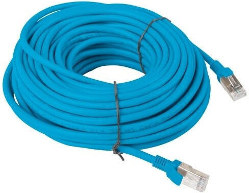 Lanberg U/UTP Cat.5e Ethernet Network Cable 20m Blue 1pcs