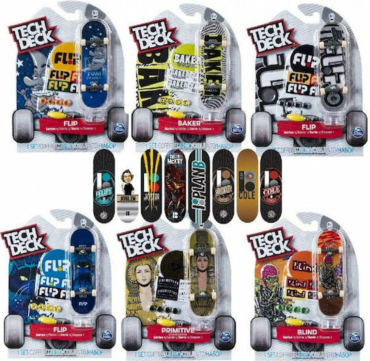 Spin Master Real Skateboards TechDeck Разнообразен За 6+ Години (Διάφορα Σχέδια)