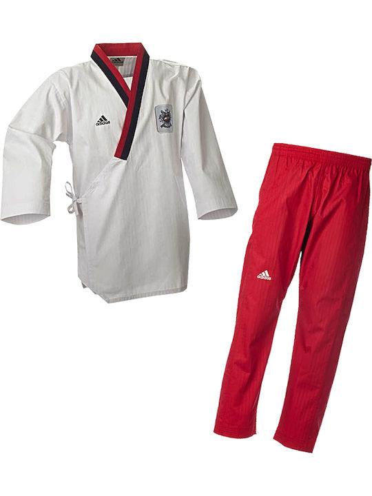 adidas Dobok Poomsae Στολή Taekwondo Παιδική Πολύχρωμη
