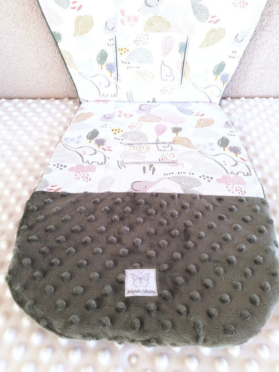 BabyValia Kinderwagenabdeckung Beidseitig 35x85cm