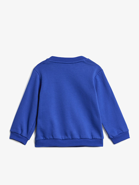 Παιδικό Σετ Φόρμας Μπλε 3τμχ Essentials 3-stripes