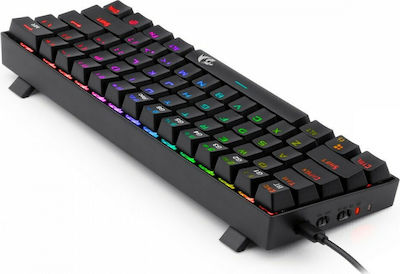 Redragon K530 Draconic Pro Wireless Gaming Mechanical Keyboard 60% with Custom Red switches and RGB lighting (English US)