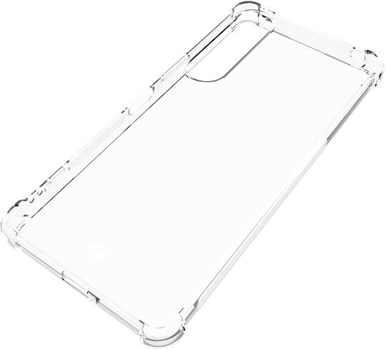Spacecase Anti-shock Back Cover Silicon 1mm cu Curea Transparent (Xperia 1 VI)