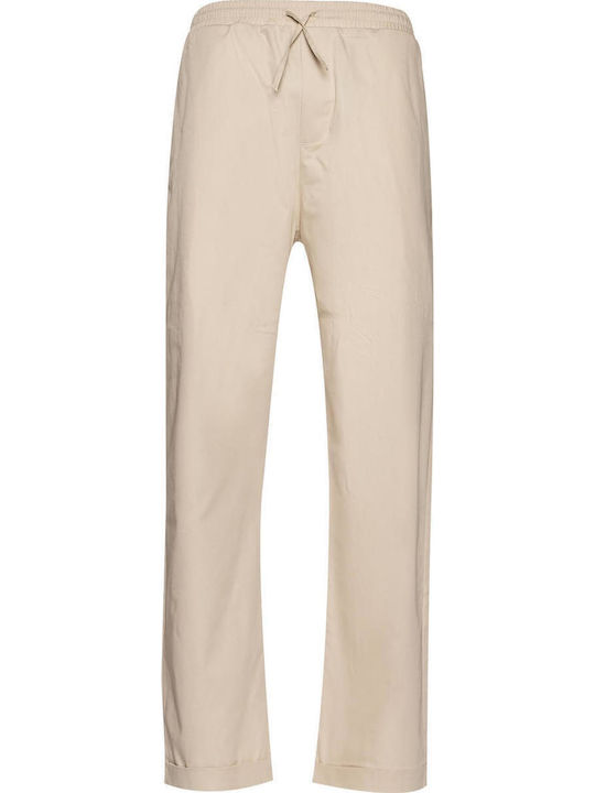 Ανδρικό Παντελόνι Slim Fit Sand