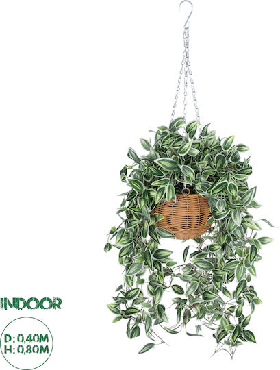 Artificial Hanging Decorative Plant Willow Golden Bell by Globostar 20627
