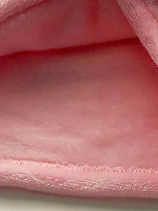 Evita Pijama pentru copii De iarnă Catifelată Pink