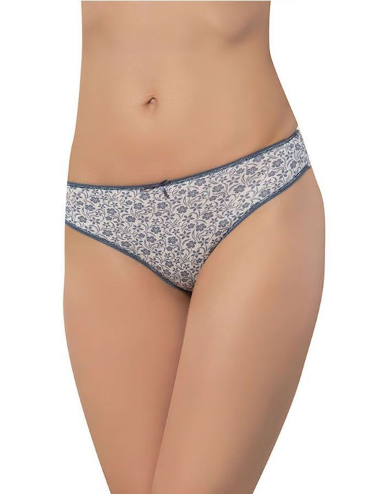 Sexen brazilian pentru femei Sexen FLOWERS bumbac Sexen brazilian pentru femei Sexen FLOWERS Grey închis