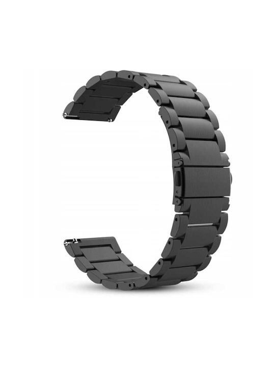 Spacecase Strap Stainless Steel Black (Amazfit GTR 3 / GTR 3 Pro)