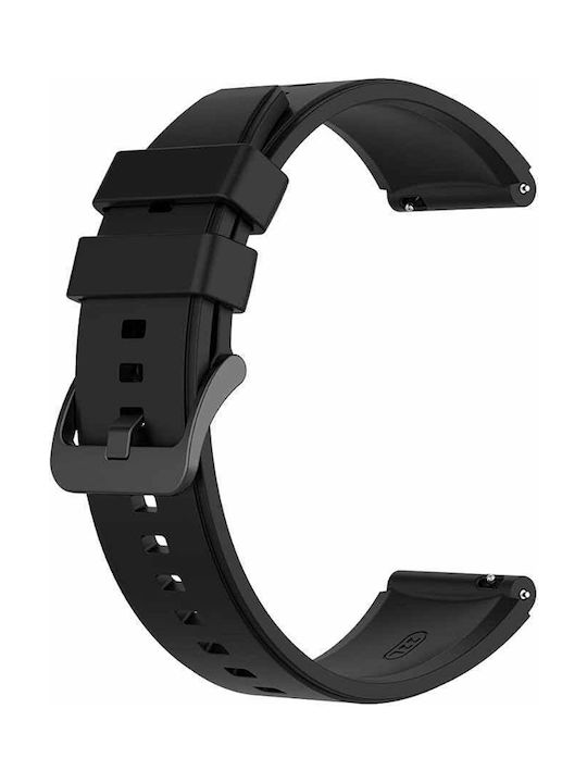 Huawei Λουράκι Σιλικόνης Μαύρο (Huawei Watch GT 2 Pro - 22mm)