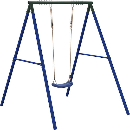 vidaXL Κούνια Κρεμαστή Μεταλλική 185x185x185εκ. Μπλε