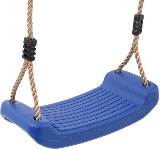 vidaXL Κούνια Διπλή Μεταλλική 185x185x185εκ. Μπλε