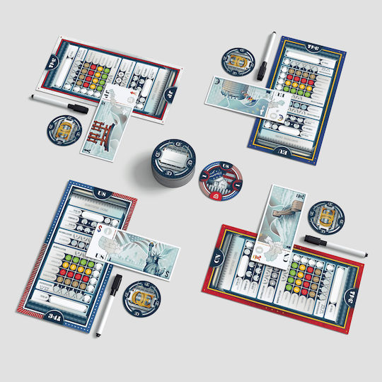 Board Game QE for 3-5 Players 8+ Years Old (EN) Allplay
