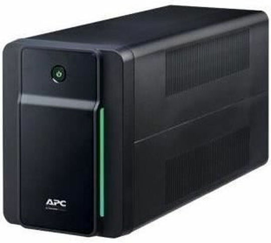 APC Back-UPS 1600VA French Line-Interactive 900W με 6 IEC Πρίζες