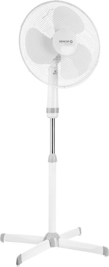 Sencor Ανεμιστήρας Ορθοστάτης 50W Διαμέτρου 40cm Λευκός