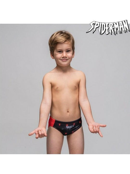Spiderman Παιδικό Μαγιό Σλιπ Κόκκινο
