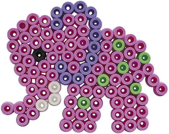 Hama Maxi Beads Pin Plate In Bucket Elephant 388753