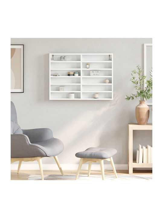 Shelf Wall White 80x8.5x58cm