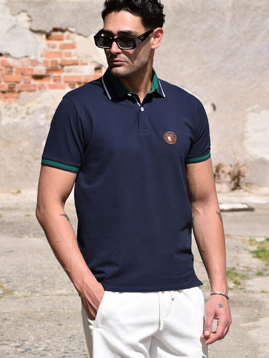 Polo Blouse Blue