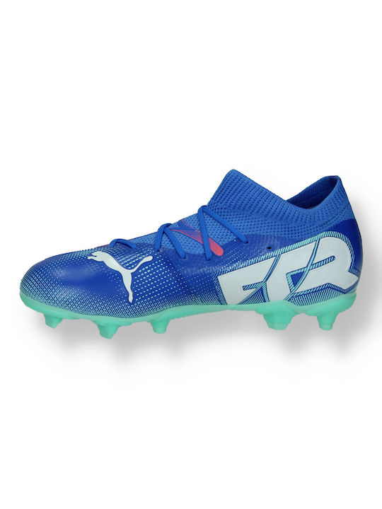 Puma Kids Molded Soccer Shoes Blue