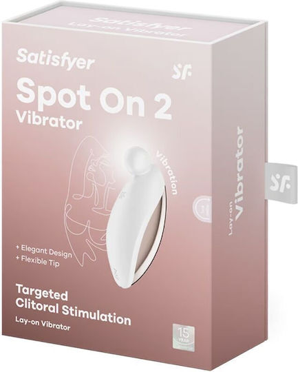 Satisfyer Spot On 2 Clitoral Vibrator with Remote Control White