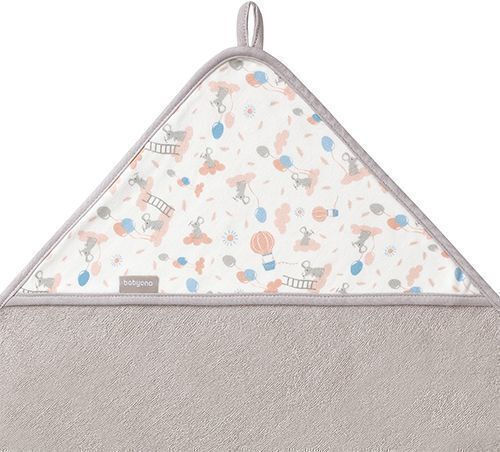 Babyono Детска Худи-Мантия с Качулка 100x100 см Babyono Детска Худи-Мантия с Качулка 100x100 см