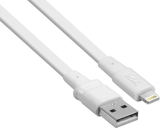Rivacase 6001 Редовна USB-A към Lightning кабел Черен 1.2м