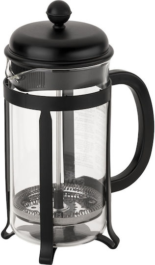 Bodum JAVA Caffettiera Black Französische Pressstempelkanne Schwarz 1l