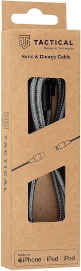 Tactical 031 Fast Rope Kevlar Braided USB-C to Lightning Cable Γκρι 1m