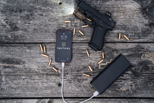 Tactical 017 USB-C към Lightning кабел Бял 1м (57983104161)