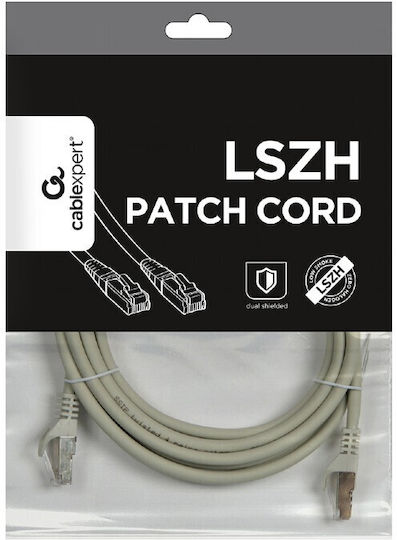 Gembird S/FTP Cat.6a (Gigabit) Network Cable Ethernet 2m Gray