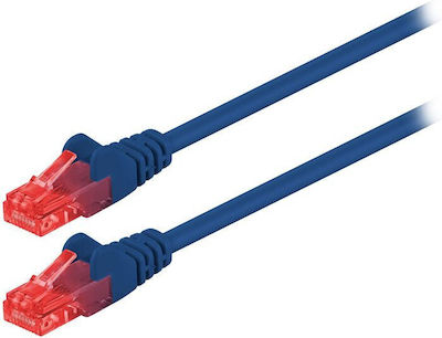 Goobay U/UTP Cat.6 Ethernet Cable 1m Blue