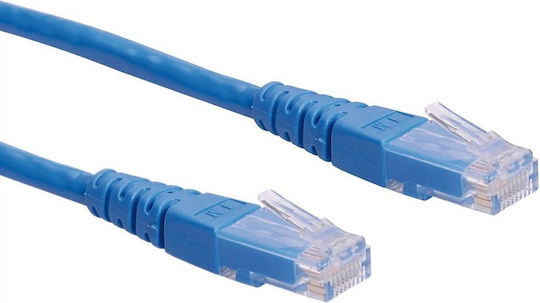 Roline U/UTP Cat.6 Ethernet Network Cable 2m Blue 1pcs