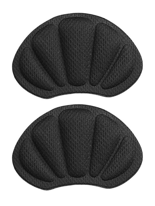 Set 2 perne de amortizare pentru pantofi Zola, universal 9.6x6 cm, negre