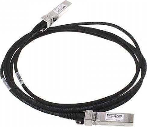 HP Optical Fiber Cable SFP+ 1m Black