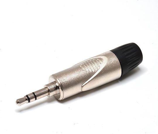 Metro PJ-008PN Ștecher Jack de 3,5 mm masculin Argintiu (534070)