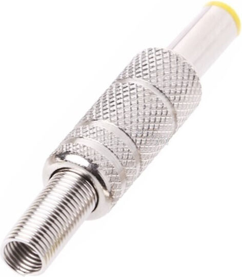 Muzik Stecker DC männlich Silber (XS-P002)