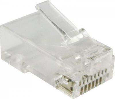 Rj45 Utp Cat.5e Straight-through Connector Op.100 Pcs Alantec