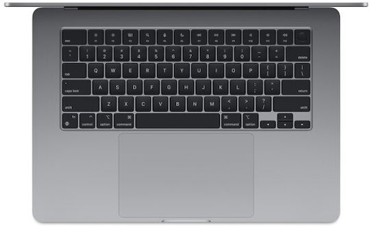 Apple MacBook Air 15" (2024) 15.3" IPS Retina Display (M3-8-Core/16GB/512GB SSD/10-Core GPU) Space Gray (GR Keyboard)
