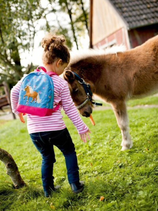 Small Blue Pony Backpack