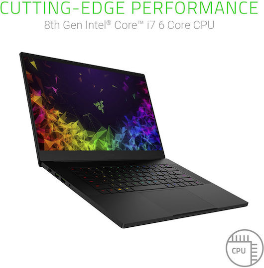 Razer Blade 15 15.6" IPS FHD 144Hz (i7-8750H/16GB/256GB SSD/GeForce GTX 1070/No OS) (US Keyboard)
