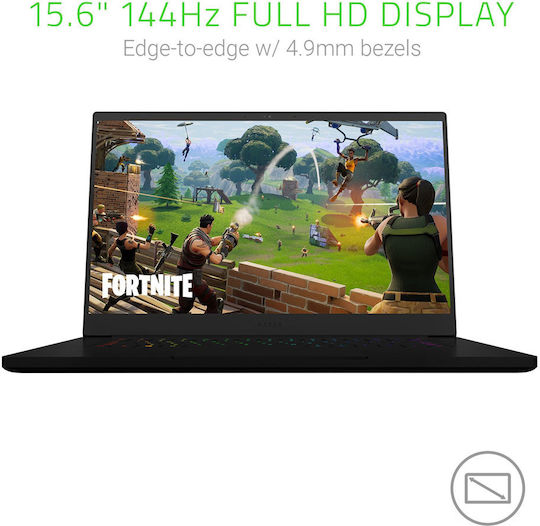 Razer Blade 15 15.6" IPS FHD 144Hz (i7-8750H/16GB/256GB SSD/GeForce GTX 1070/No OS) (US Keyboard)