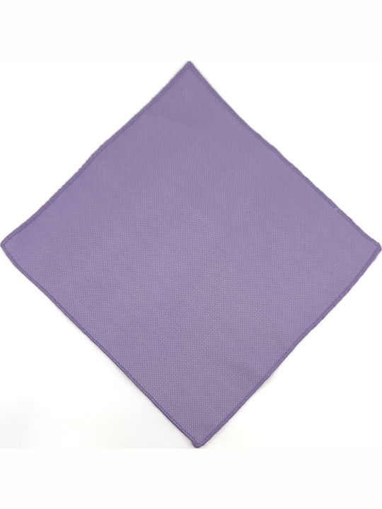 Lila Flieder Einfarbiger Taschenschal 26 * 26cm Naht L-047/h-18