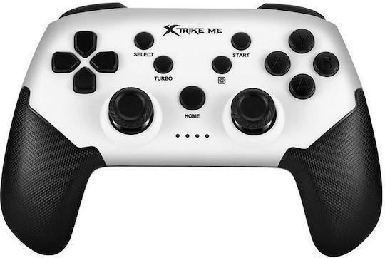 Xtrike Me GP-43 Ασύρματο Gamepad για Android / iOS Λευκό