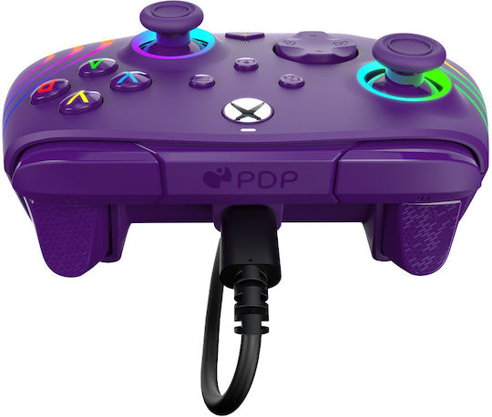 PDP Afterglow Wired Gamepad for PC / Xbox One / Xbox Series Purple