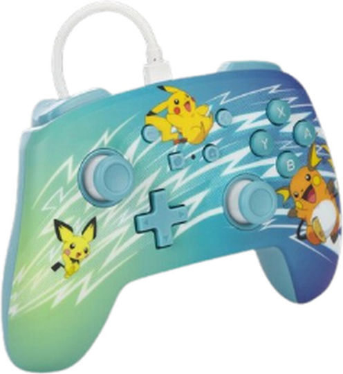 PowerA Enhanced Wired Gamepad για Switch Pikachu Evolution