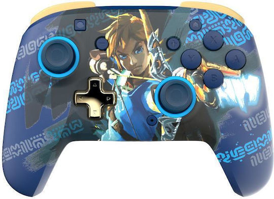 PDP Rematch Ασύρματο Gamepad για Switch Link Hero Glow in the Dark