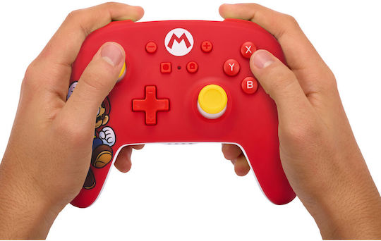 PowerA Mario Joy Kabellos Gamepad für Schalter Rot