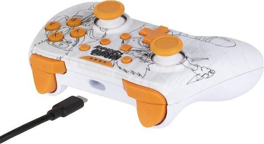 Konix Naruto Ενσύρματο Gamepad για PC Λευκό