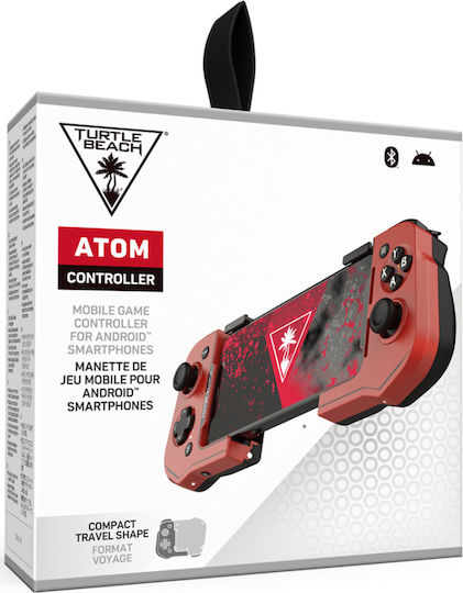 Turtle Beach Recon Atom Ενσύρματο Gamepad για Android Κόκκινο