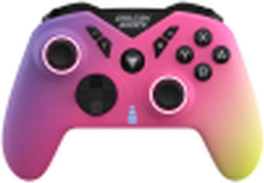 Dragonshock Nebula Ασύρματο Gamepad για Switch Ροζ